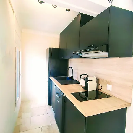 Grand Rez De Jardin Terrasse Calme Centre-ground Floor Quiet Garden Terrace Near Center Of * Nice