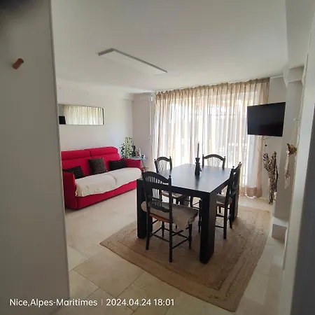 Grand Rez De Jardin Terrasse Calme Centre-ground Floor Quiet Garden Terrace Near Center Of * Nice
